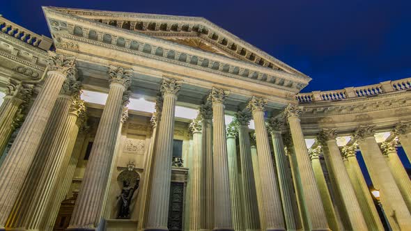 Entrance To Kazan Cathedral Kazanskiy Kafedralniy Sobor in St alt