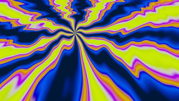 VJ Loop Rotation of abstract wavy rays 02 alt