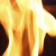 Blurry video footage of fire. Abstract burning flame and black background. represents the power - VideoHive Item for Sale