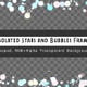 Isolated Stars And Bubbles Frame - VideoHive Item for Sale