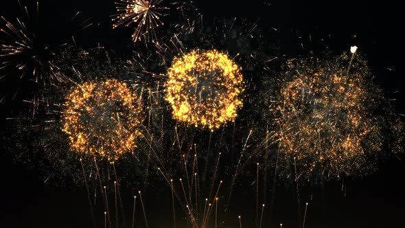 Brightly Colorful Fireworks for Events