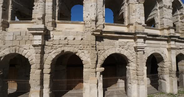 Roman arena, Arles, Bouches du Rhone department, France alt