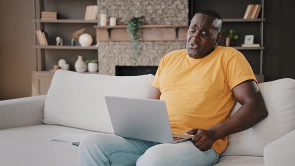 African Senior Businessman Freelancer Adult Male American Consumer Man Teacher Coach Talking to alt