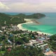 Aerial View of Chalok Lam Beach at Koh Phangan Island in Thailand - VideoHive Item for Sale