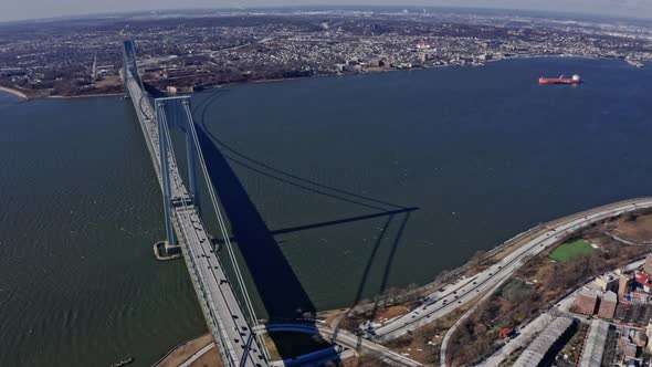 Verrazano Narrows Suspension Bridge Staten Island NY alt