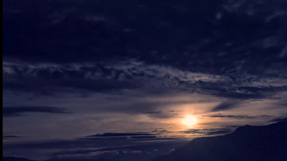 Queenstown at night timelapse alt