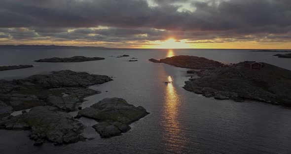 Breath Taking view of Sunset and Islets alt