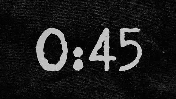 1 Minute Grunge Countdown