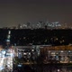La Defense Business District at Night, Traffic, Trees, Suburbs - VideoHive Item for Sale