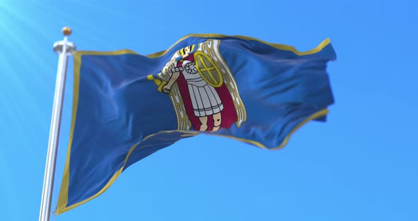 Kyiv Flag, Ukraine alt