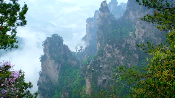 Zhangjiajie Mountains, China alt