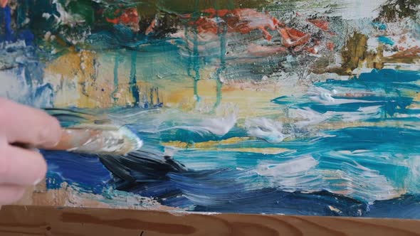 A Contemporary Artist Who Creates Abstract Works of Art in the Art Nouveau Style alt