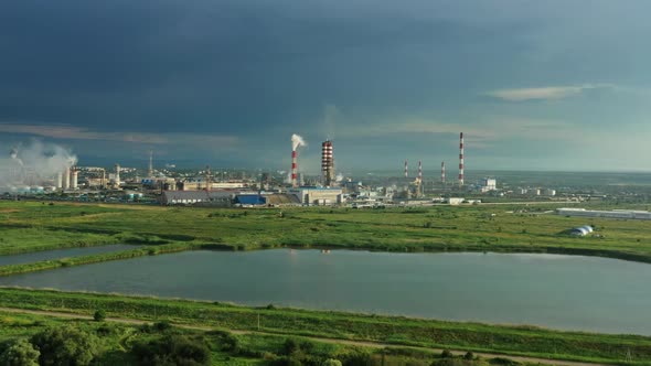 Oil and Gas Refinery Plant alt