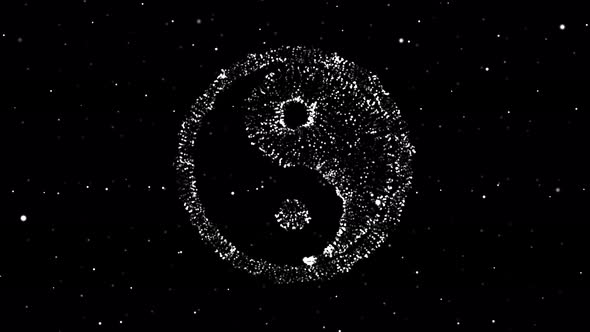 Trapcode Form Yin-Yang Black and White Ver. 1