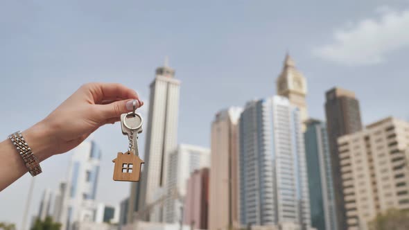 The Concept of Buying an Apartment in the Skyscrapers of a Big City alt