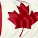 4K Seamlessly Looping Canada Flag Series E - VideoHive Item for Sale