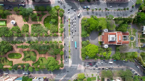 Landmark historic centre of downtown Belo Horizonte, Brazil. alt
