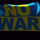 No War words on the flag of Ukraine - VideoHive Item for Sale