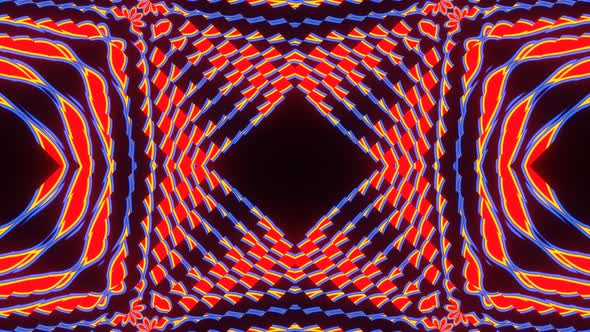 VJ Loop Abstract Orange Pattern alt