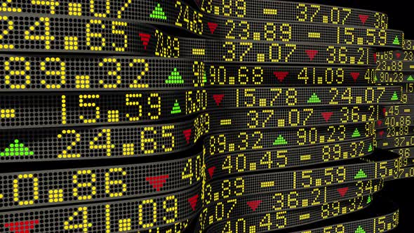 Stock Market Tickers, Motion Graphics | VideoHive