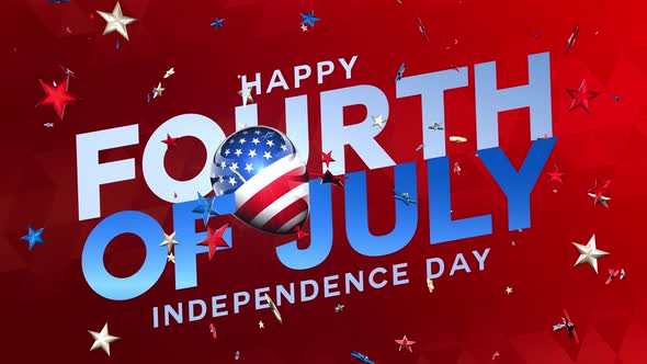 Fourth of July Independence Day United States of America State 4K
