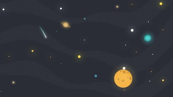 Cartoon Background Cosmos