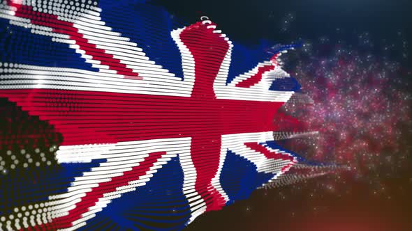United Kingdom Particle Flag