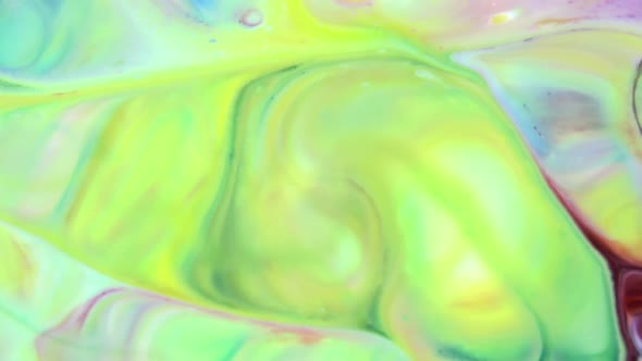 Color Surface Moving Surface Liquid Paint Art Texture 16