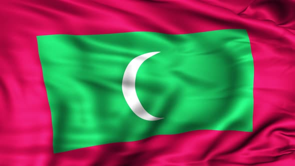 Maldives Flag alt