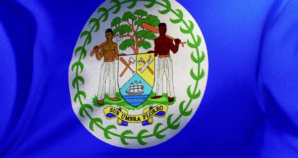 Belize - Flag 4K alt