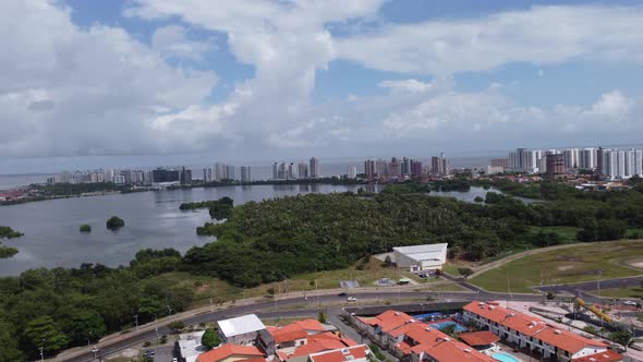 Sao Luis Maranhao at Northeast Brazil. Landmark of historic city. alt