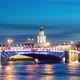 Saint Petersburg, Russia. The Palace Bridge (Dvortsoviy Most). - VideoHive Item for Sale