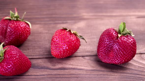 Juicy Ripe Strawberry