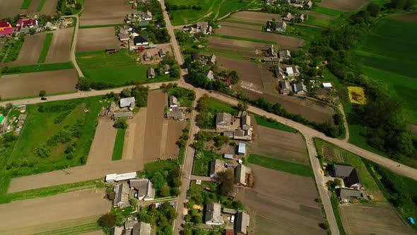 Aerial View of Ukraine