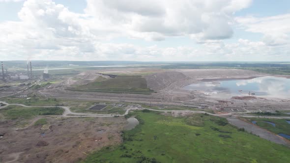 Industrial Land Environmental Pollution  Emission of Pollutants From Factories alt