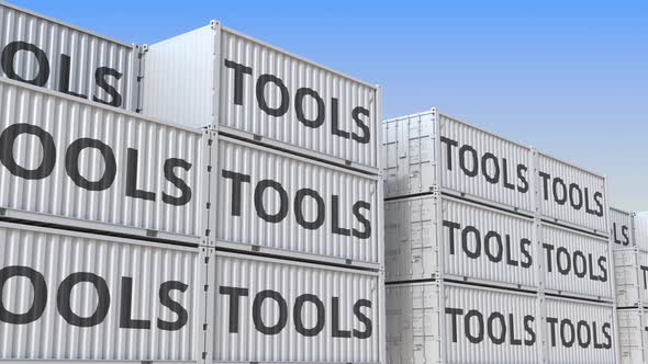 Cargo Containers with Tools alt