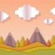 Paper Style Mountains - VideoHive Item for Sale