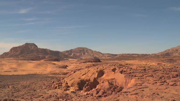 Desert Mountain In the Sinai Peninsula