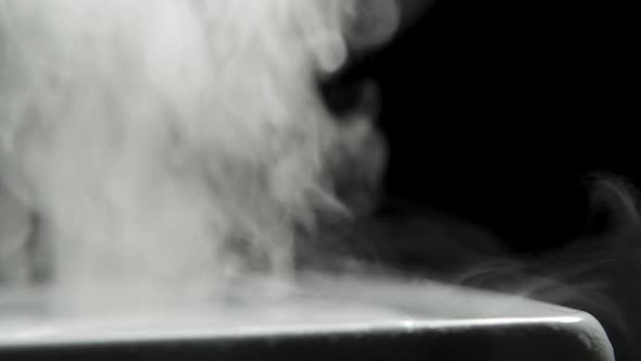 Steam From a Steam Generator Closeup