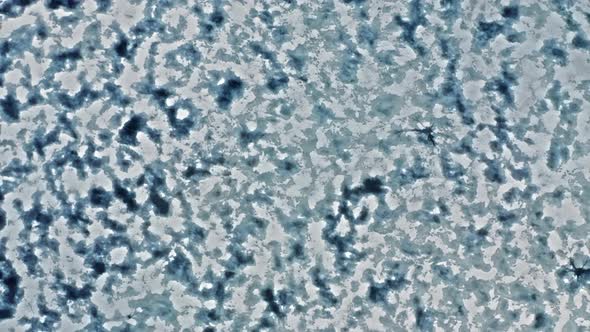 Climate Change Global Warming  Melting Iceberg Drone Aerial Video Top View alt