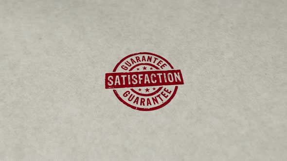 Satisfaction guarantee stamp and stamping loop alt