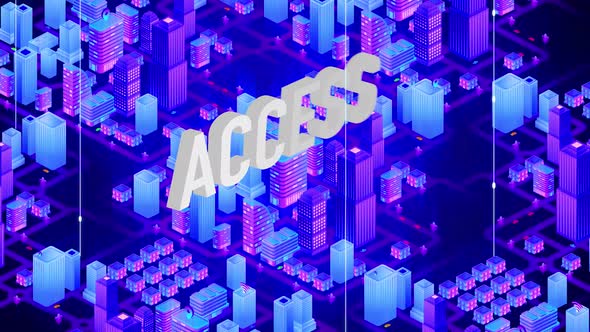 Digital Smart City Word Access alt