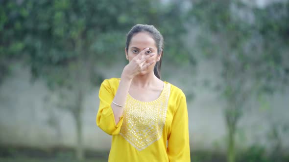 Anulom Vilom Pranayam or yoga or meditation alt