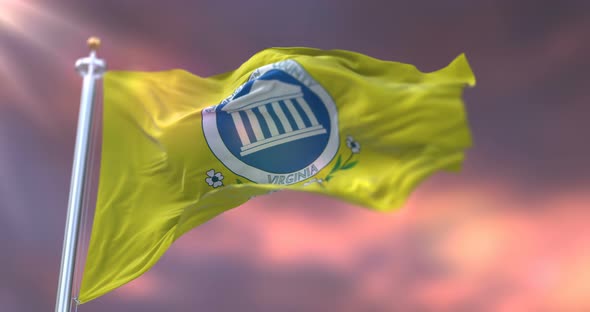 Flag of Arlington, United States alt