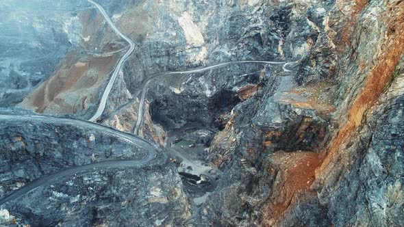 View of a Large Quarry alt