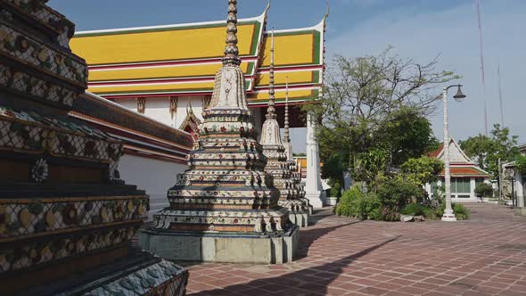 Temple in Bangkok, Thailand, Temple of the Reclining Buddha (aka Wat Pho, Wat Phra Chetuphon, Wat po alt