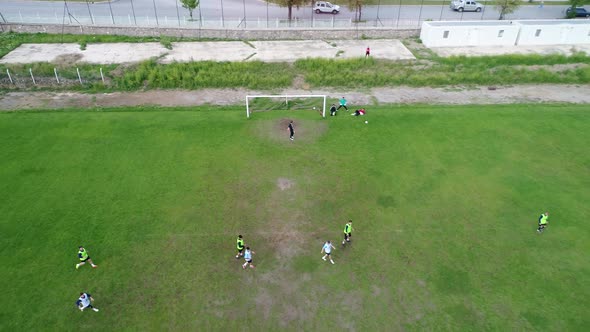 Football Training From Above