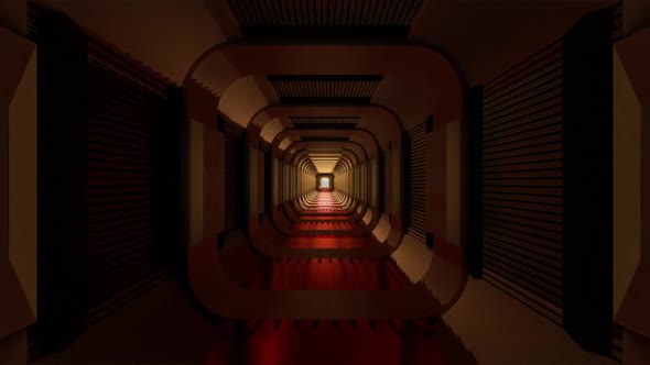 Spaceship Hallway	