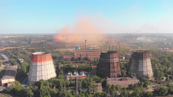 Steel Factory Aerial alt