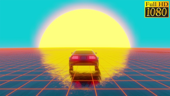Retrowave Vj Loops Pack V4 alt